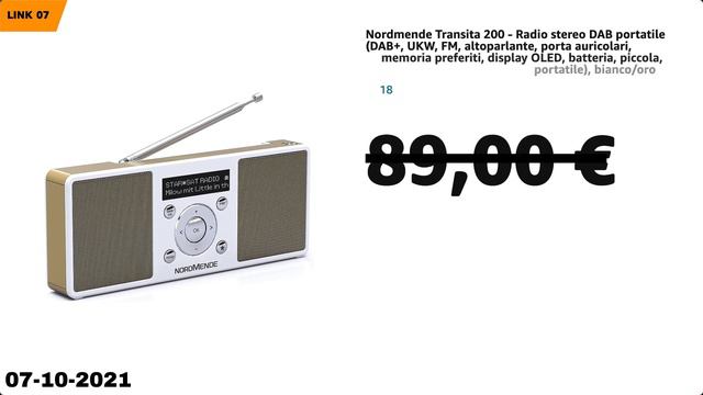 Le migliori 10 offerte "Tecnologia di Amazon", oggi (07-10-2021) смотреть онлайн