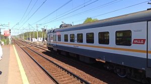 Взлет Airbus А350 из Шереметьево и электропоезд ЭП2Д платформа Шереметьевская МЦД|Транспорт Москвы