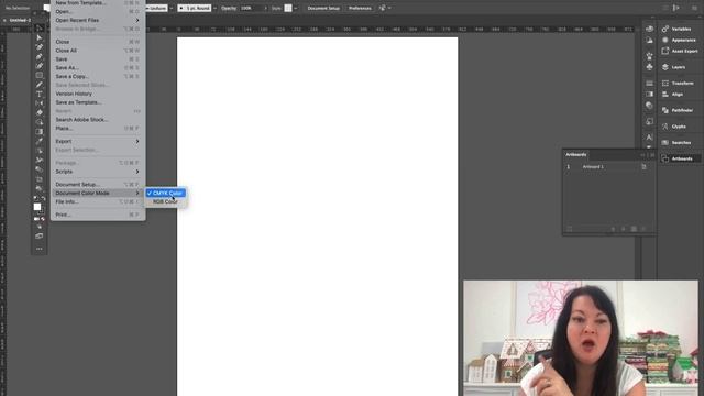 Illustrator CMYK VS RGB Tutorial смотреть онлайн