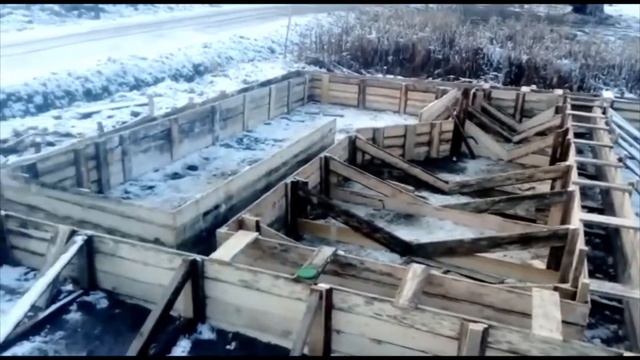 Завершили строительство ленточного фундамента 8х11 метров . смотреть онлайн