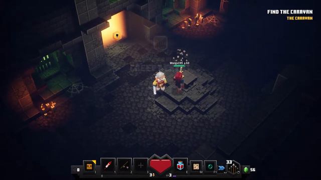 First 2 Maps: Worgs & Magzie Play: Minecraft Dungeons: EP:1 смотреть онлайн