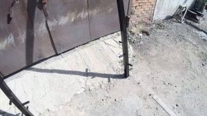 Турник уличный под бетонирование.