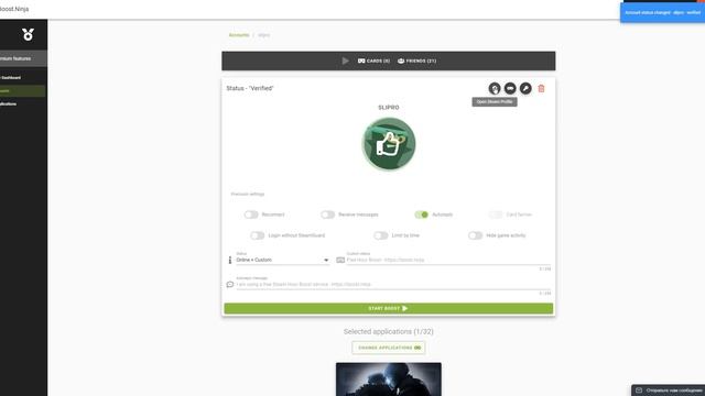 Updated Free Steam Hour Boost service demonstration - Boost Ninja смотреть онлайн