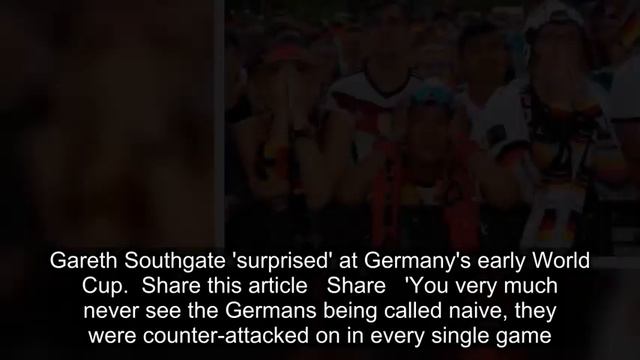 Neville and Shearer slam Germany after poor World Cup campaign смотреть онлайн