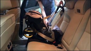 Автолюлька FooFoo Vinng - крепление в машине (обзор)