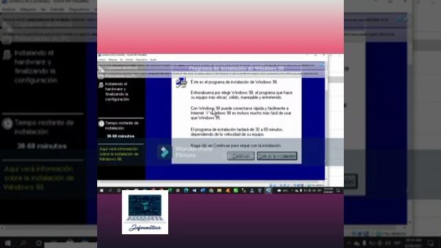 COMO INSTALAR WINDOWS 98 USANDO VIRTUAL BOX смотреть онлайн