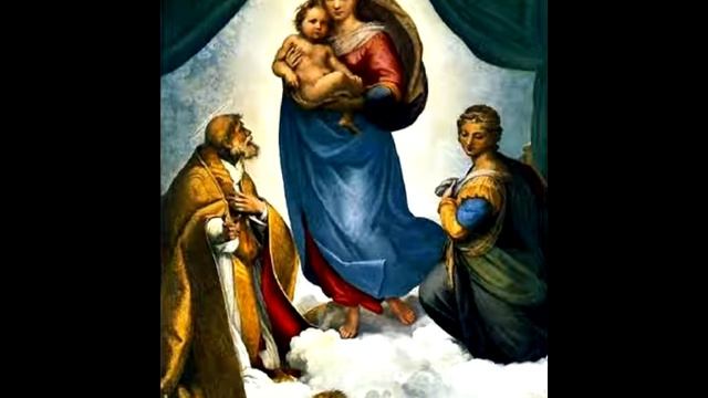 Рафаэль «Сикстинская мадонна» 1512 Шедевры мировой живописи. смотреть онлайн