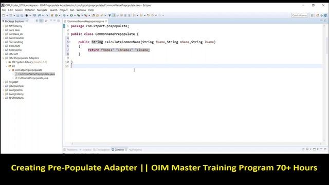 Custom Prepopulate Adapter Creation || Oracle Identity Manager 2023 Batch смотреть онлайн