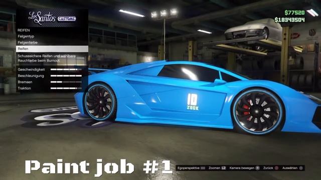 GTA 5 Online | 1 Geiler PERLEFFEKT PAINT JOB #1 смотреть онлайн