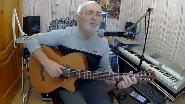 Что так сердце растревожено. кавер. гитара смотреть онлайн