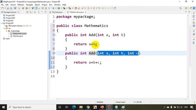 Java Tutorials : Method Overloading (Polymorphism) #36 смотреть онлайн