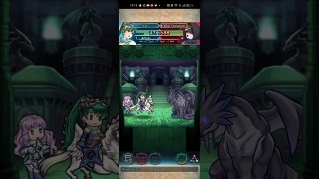 Legendary Hero Battle - Ninian: Ice-Dragon Oracle Abyssal 1 turn clear - Fire Emblem Heroes смотреть онлайн
