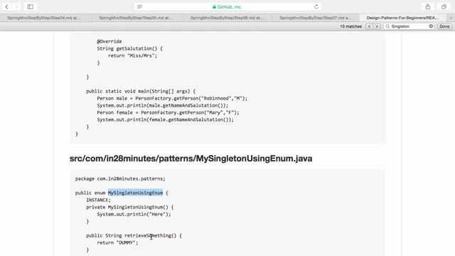 Singleton Design Pattern with Example смотреть онлайн