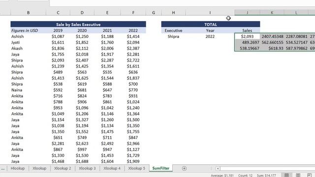Advanced Excel Topic | Filter Function смотреть онлайн