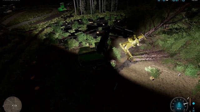 FS22?Nordgrad ?Episode 6?Logging?Night shift. The plant needs the material. Big order for roundwood смотреть онлайн