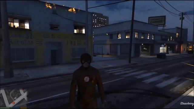 GTA V PC Mods The Flash VS The Hulk The Flash And The Hulk Mod смотреть онлайн