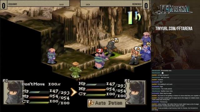 FFT Arena AI Tournament Season 5 Round 2 Match #30 - FDQuinn11 vs RedWorld смотреть онлайн