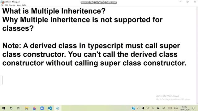 Typescript 138..what is Inheritence смотреть онлайн