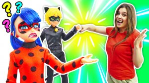 Куклы Леди Баг и Супер Кот против суперзлодея! Распаковываем игрушки: игровой набор миссия выполнима