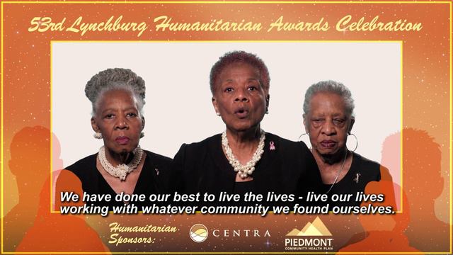 2021 VCIC Lynchburg Humanitarian Award – The Mitchell Sisters