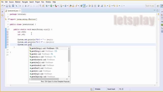 Video #14 - Java Tutorial - Java Arithmetic Operator Example смотреть онлайн