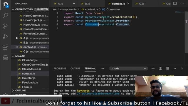 ReactJS Tutorial - 41 - Context API - Part-2 ? смотреть онлайн