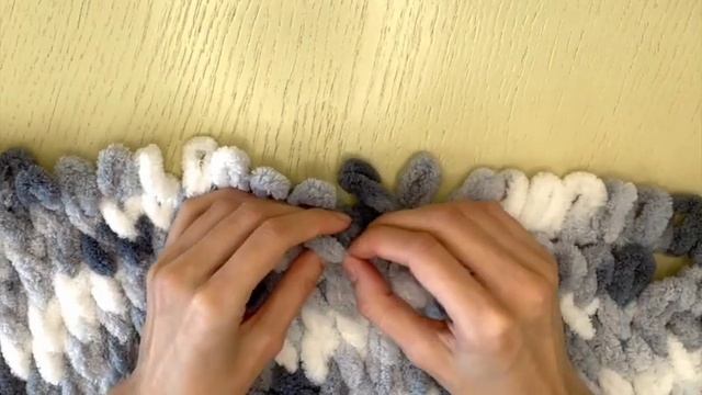 Простой узор для пледа 