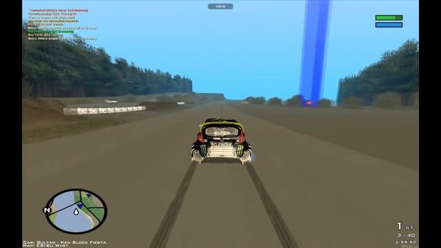 MTA 1.2 Custom Vehicle Handling Test on EBISU West Map смотреть онлайн