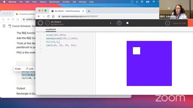 Intro Java with Processing: the language of Media Art Class #2 смотреть онлайн