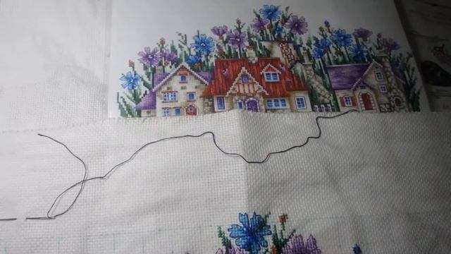 Вышивальный влог. 30. Базальт. Смауг. Котик с синичкой смотреть онлайн