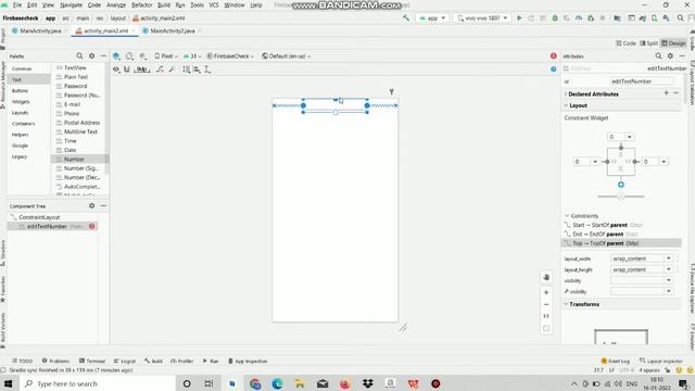 Phone Authentication using Firebase | Android studio смотреть онлайн