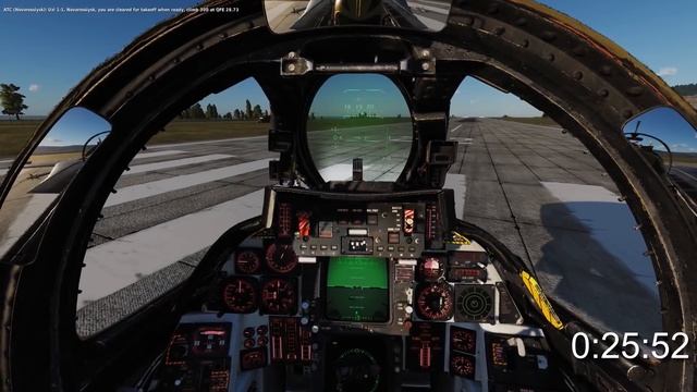 1 Minute DCS - F-14B Tomcat - Taxi & Takeoff Tutorial смотреть онлайн