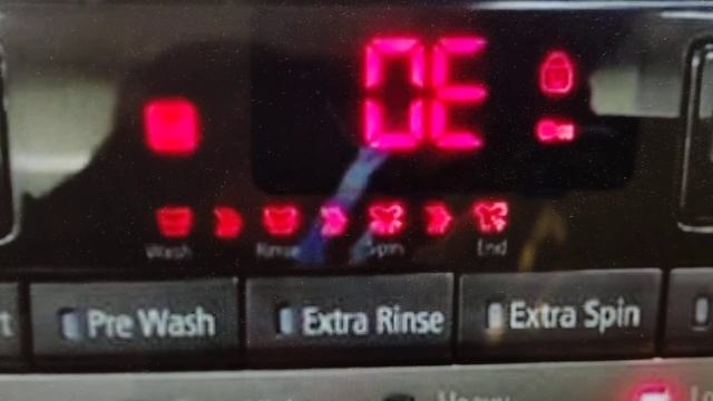 Стиральная машина LG ошибка OE. OE error code Washing maсhine LG. Проверить тен Check heater elemen смотреть онлайн