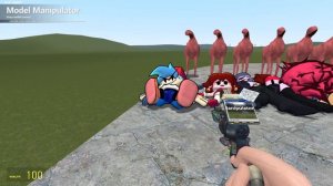 FNF VS FNAF 1-9 SECURITY BREACH VS TREVOR HENDERSON CREATURES In Garry's Mod! (Friday Night Funkin'