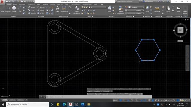 AutoCAD 2D Tutorial - Practica 11 смотреть онлайн