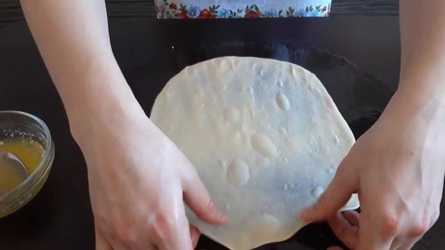 Молдавские плацинды. Супер хрустящие плацинды в духовке. смотреть онлайн