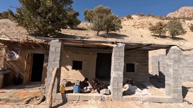 Nomadic Resistance: Maryam's Effort To Finish The Shelter Before Winter Arrives: Nomad Life