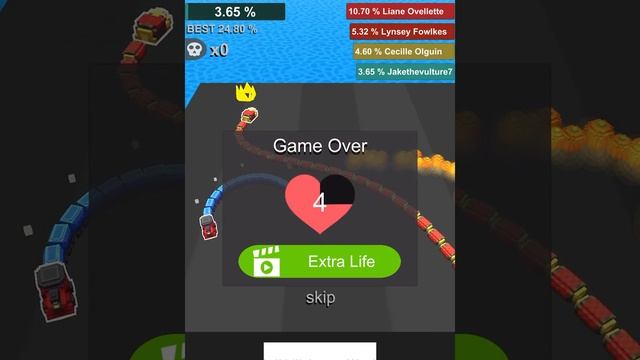 Me playing snaker.io (one of io games) смотреть онлайн