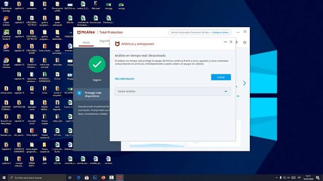 Desactivar Antivirus McAfee temporalmente 2020 смотреть онлайн