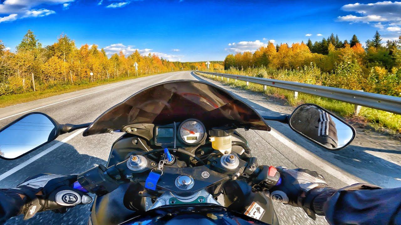 1999 Yamaha YZF-R6 - POV MOTO TEST DRIVE смотреть онлайн