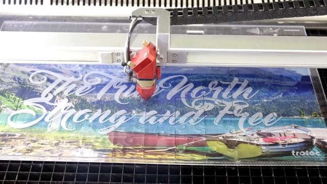 DIY Jigsaw Puzzle | Laser Cut Acrylic Puzzle | Trotec смотреть онлайн