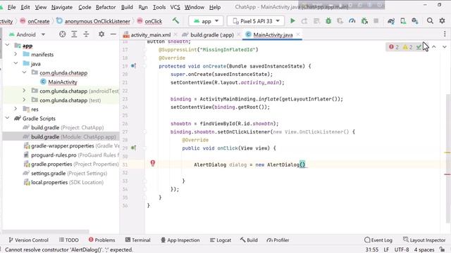 Alert Dialog in Android Studio || Android development || смотреть онлайн