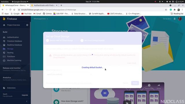 Firebase Rules | Build Your Own Chat App | Part #5 | NullClass смотреть онлайн