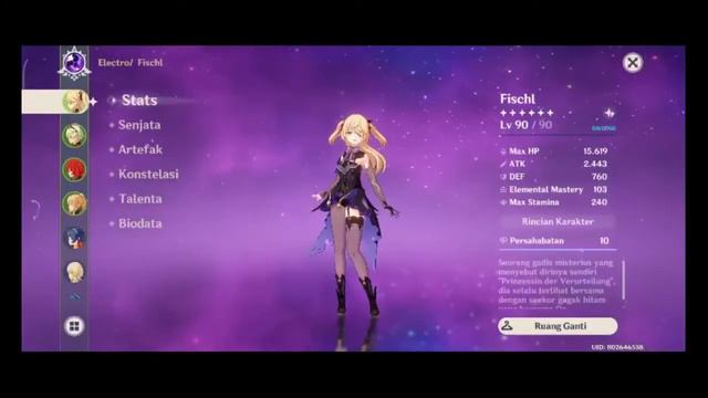 FISCHL BUILD FULL SET THUNDERSHOOTER LV. 90 CONS 5 | F2P !!! | GENSHIN IMPACT смотреть онлайн