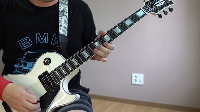 Highway star Solo demo with Gibson Custom Alpine white смотреть онлайн