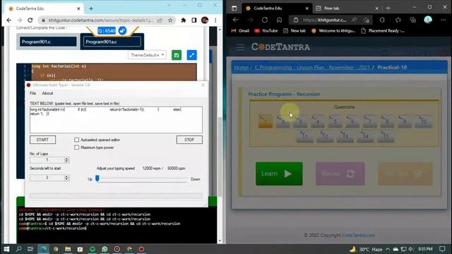 How to use auto typer in codetantra смотреть онлайн