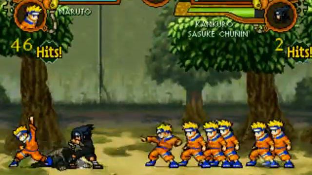Naruto Storm M U G E N файтинг за разных героев 1 Мадара; маленький Наруто ;DD смотреть онлайн