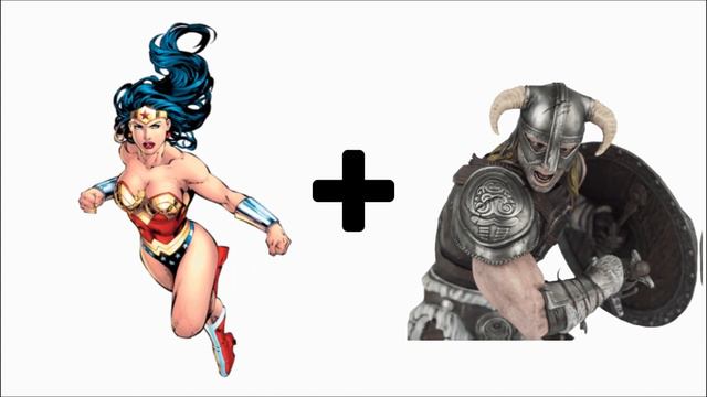 SKYRIM and SUPERHEROES AI MIX🔥 MARVEL/DC Characters (Midjourney 5) смотреть онлайн