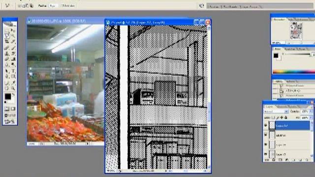 How To Screentone - The Dead