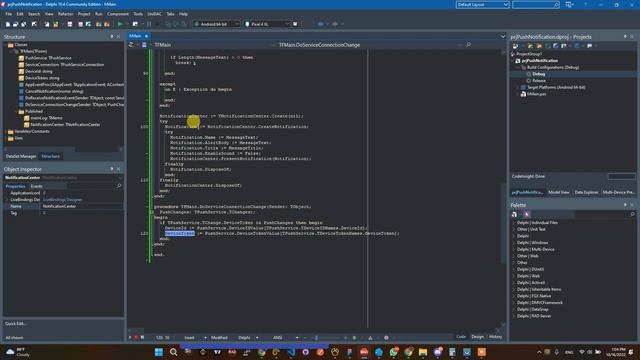 010 - Delphi Firemonkey - Push Notification (English) смотреть онлайн